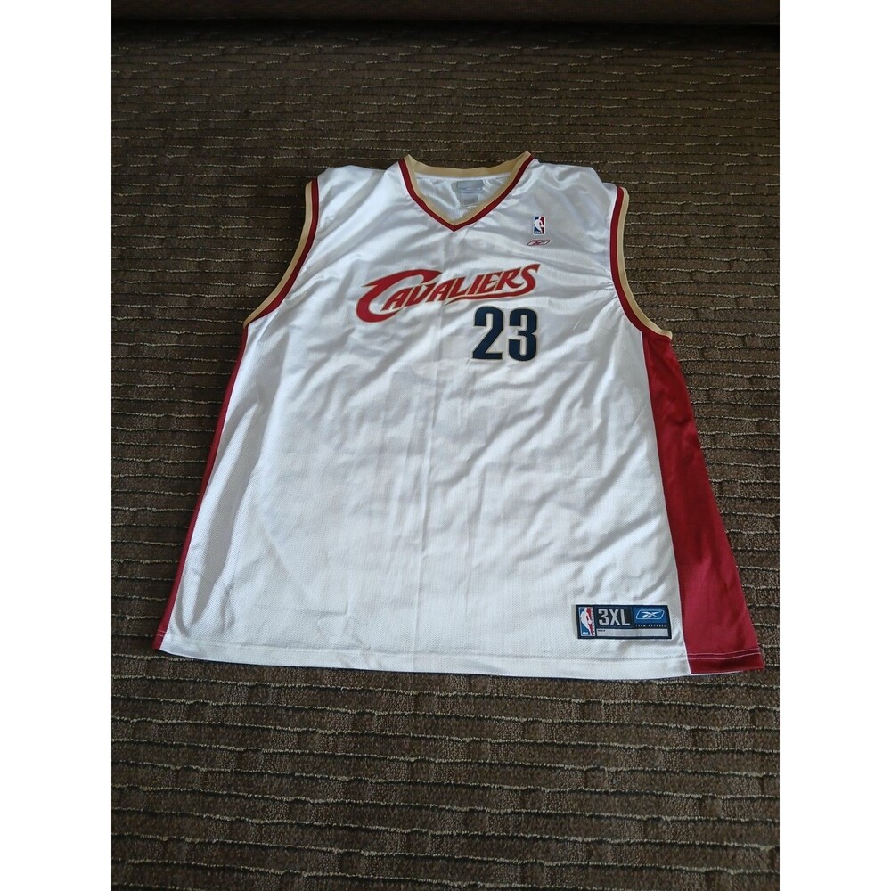 Cleveland Cavaliers Lebron James #23 Reebok NBA Jersey Men's Size 3XL Sports